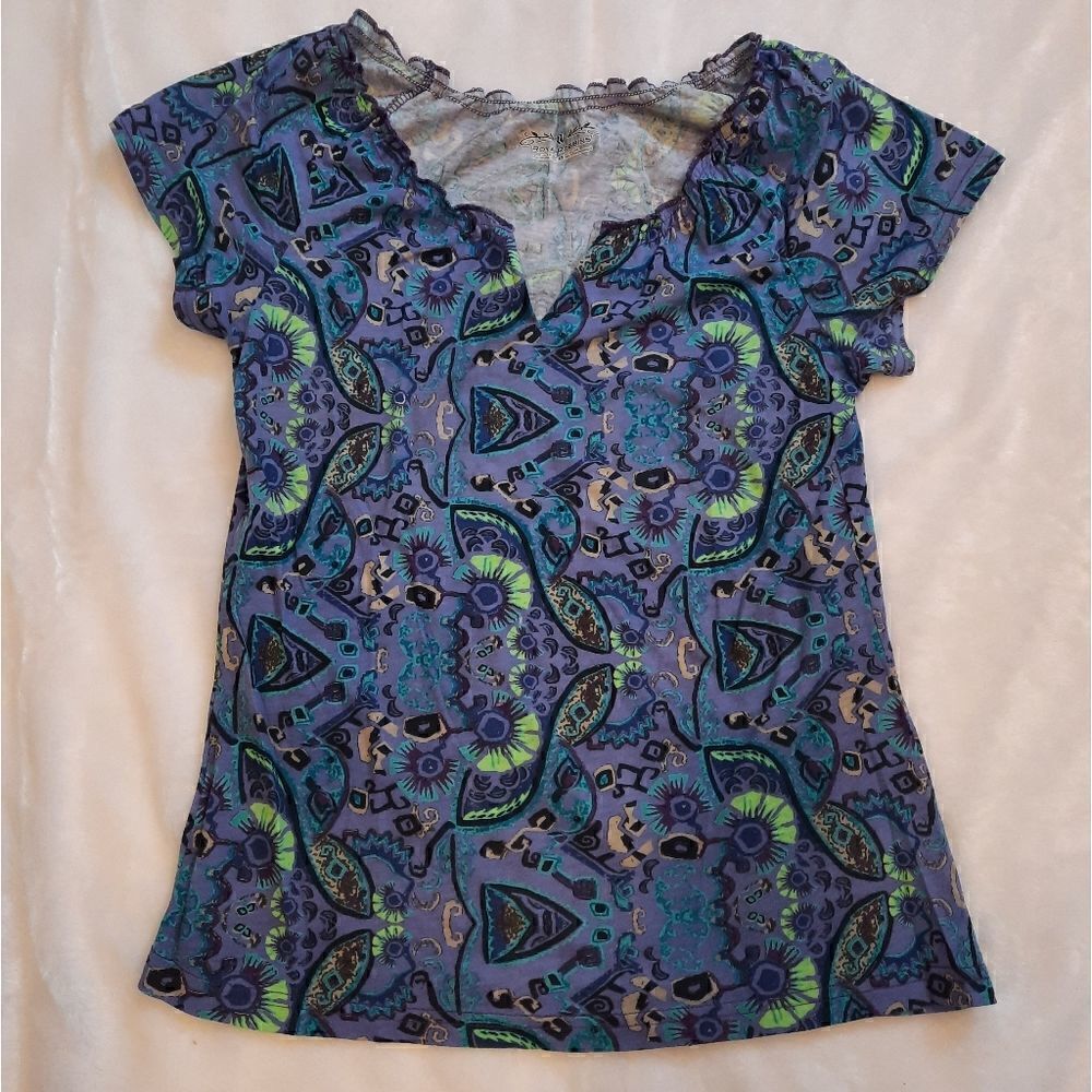 Royal Robbins Cotton Floral Top